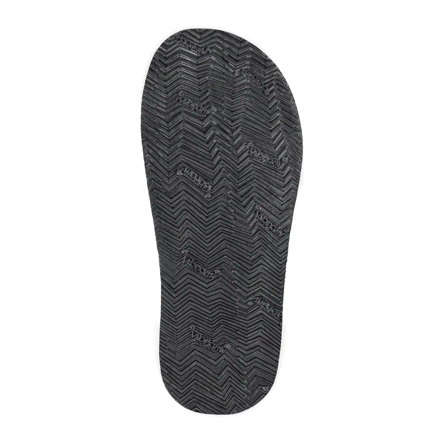 Bear-Flops Cognac black rubber zero-drop sole with zigzag tread