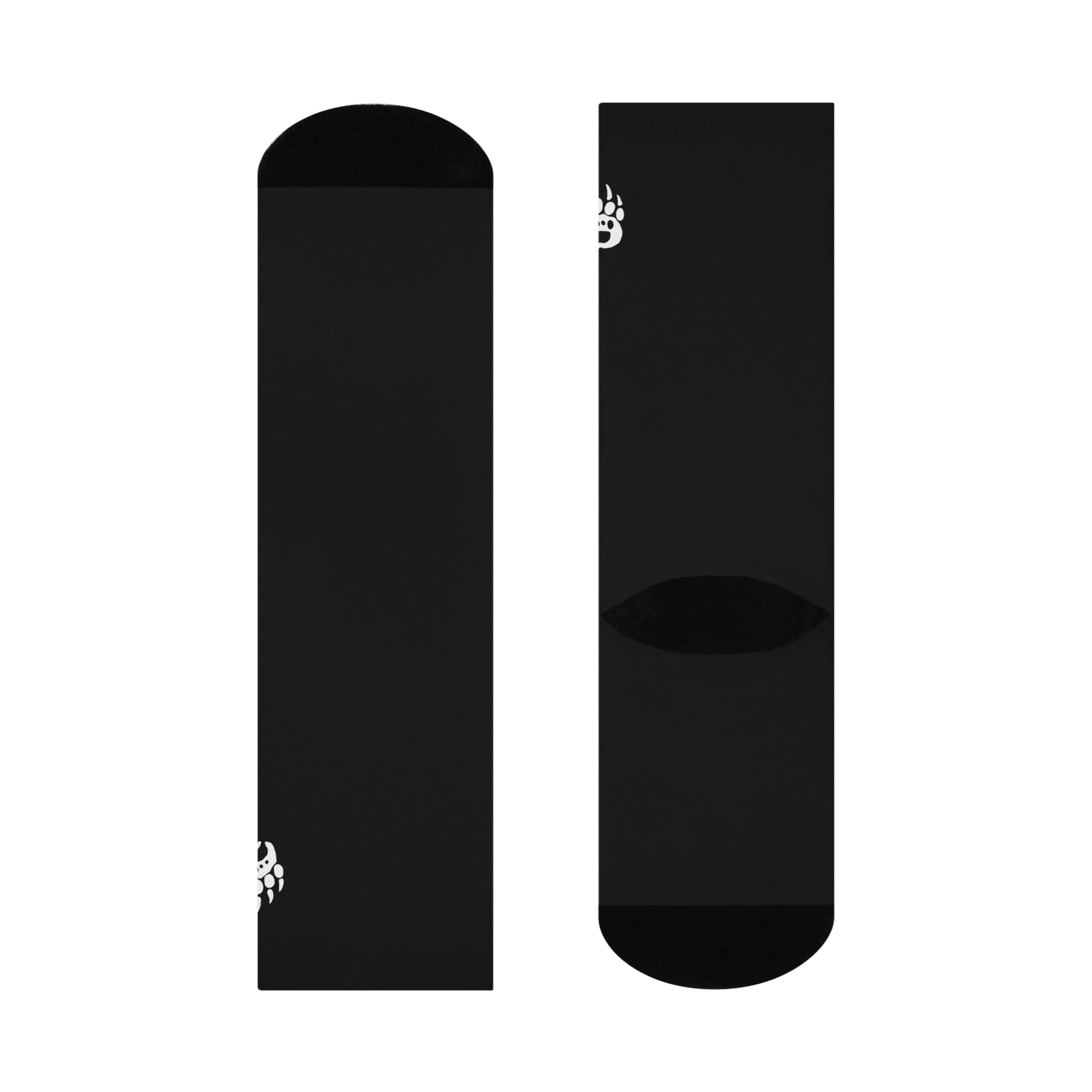 Bearfoot - Basic Crew Socks - Black - barefoot Socks