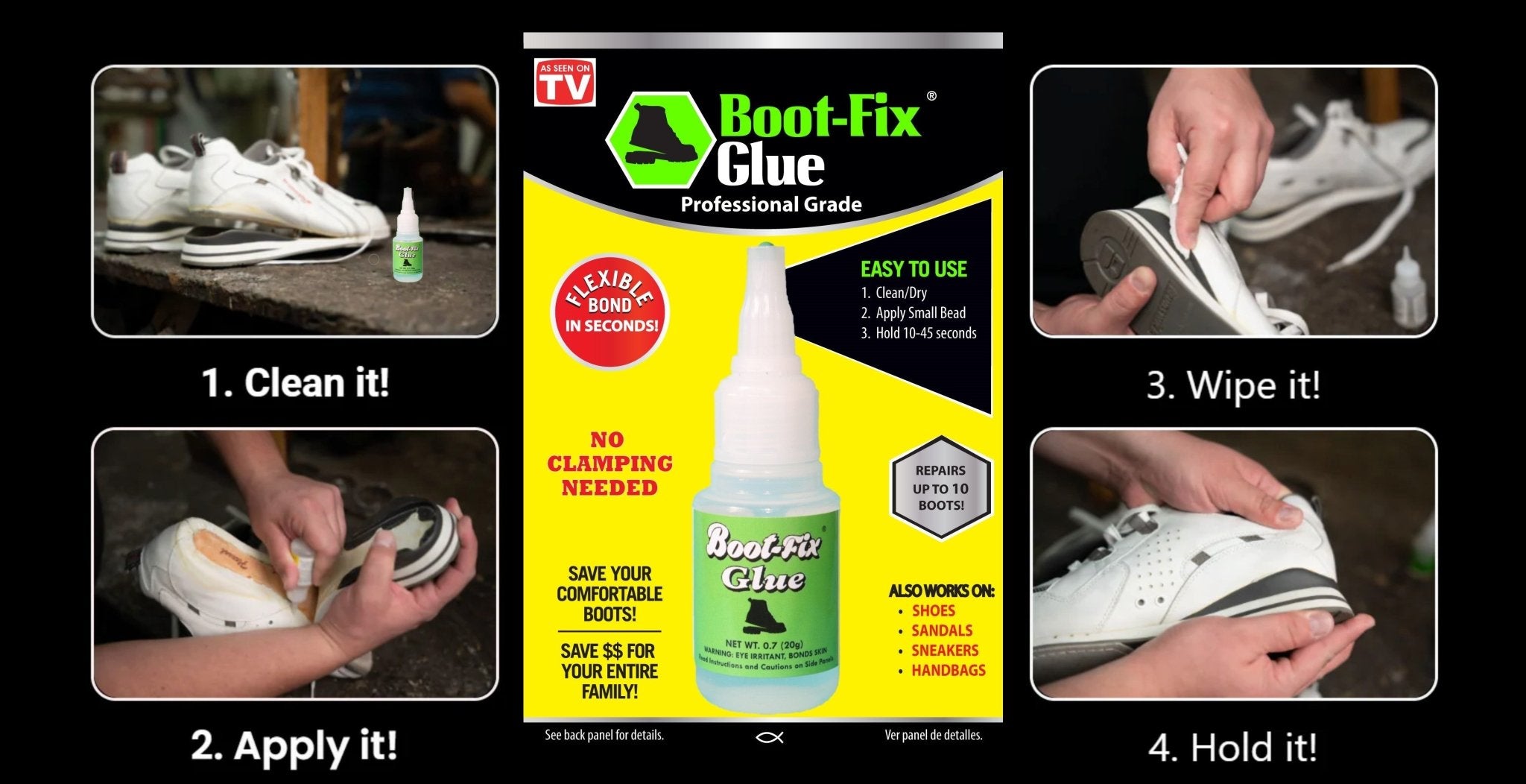 Bearfoot - Boot - Fix Glue - Adhesive