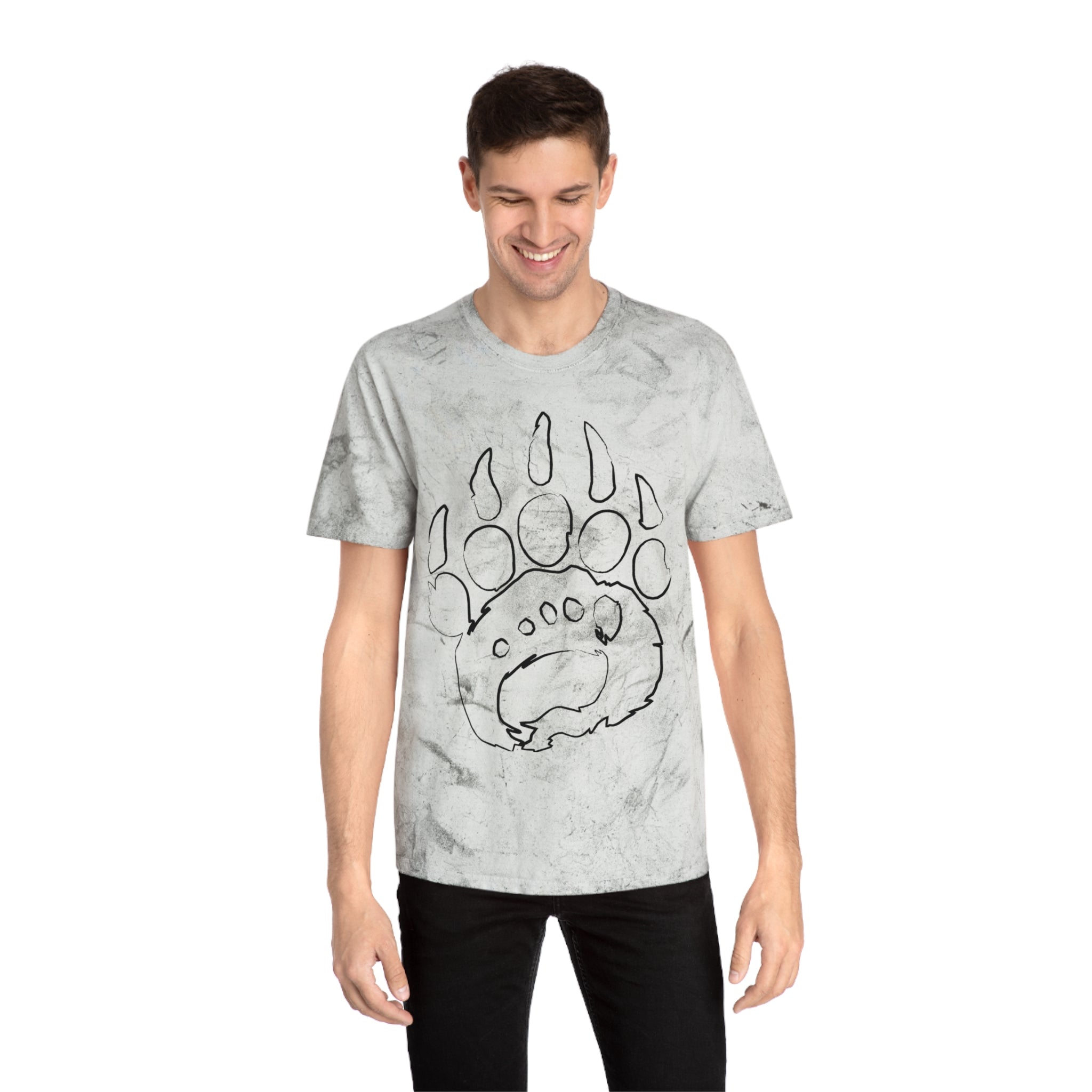 Bearfoot - Grunge T-Shirt - T-Shirt - Printify