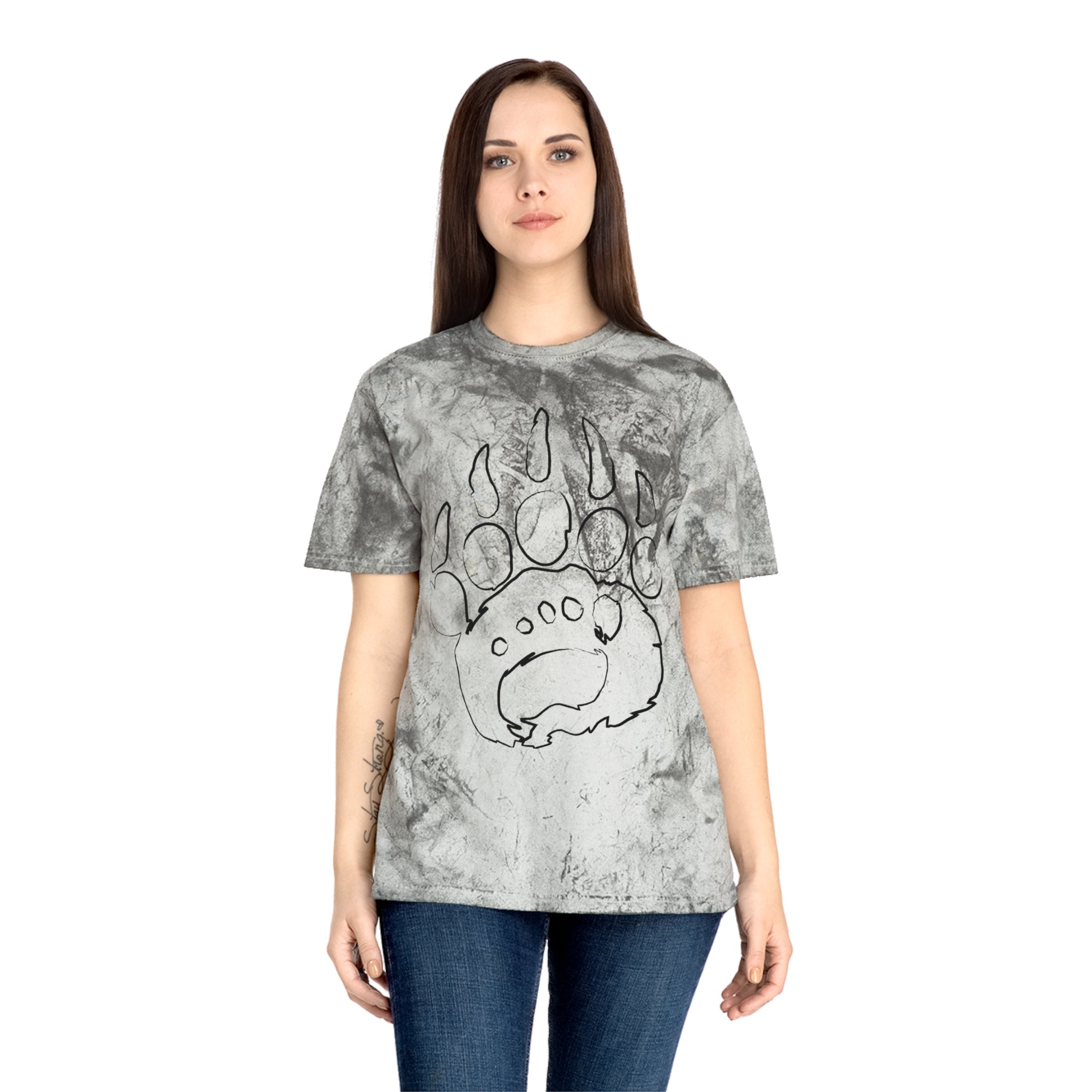 Bearfoot - Grunge T-Shirt - T-Shirt - Printify