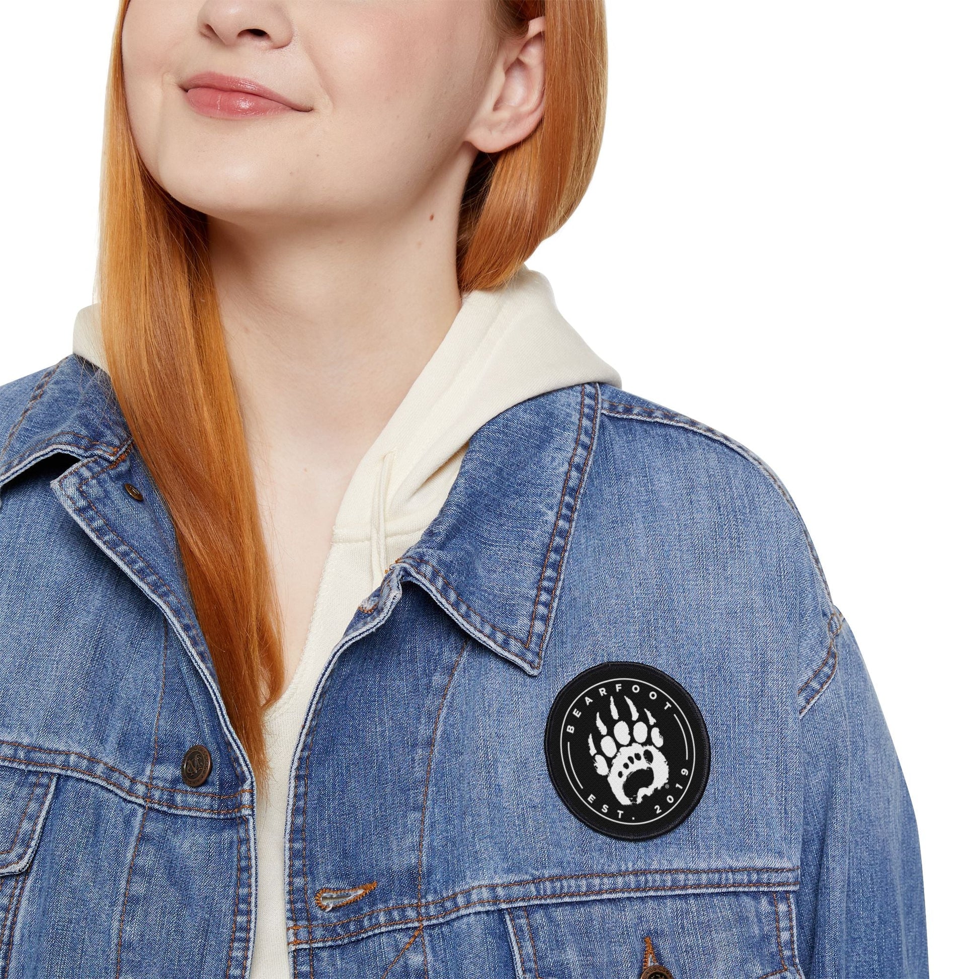 Bearfoot - Iron - On Patches - barefoot Accessories