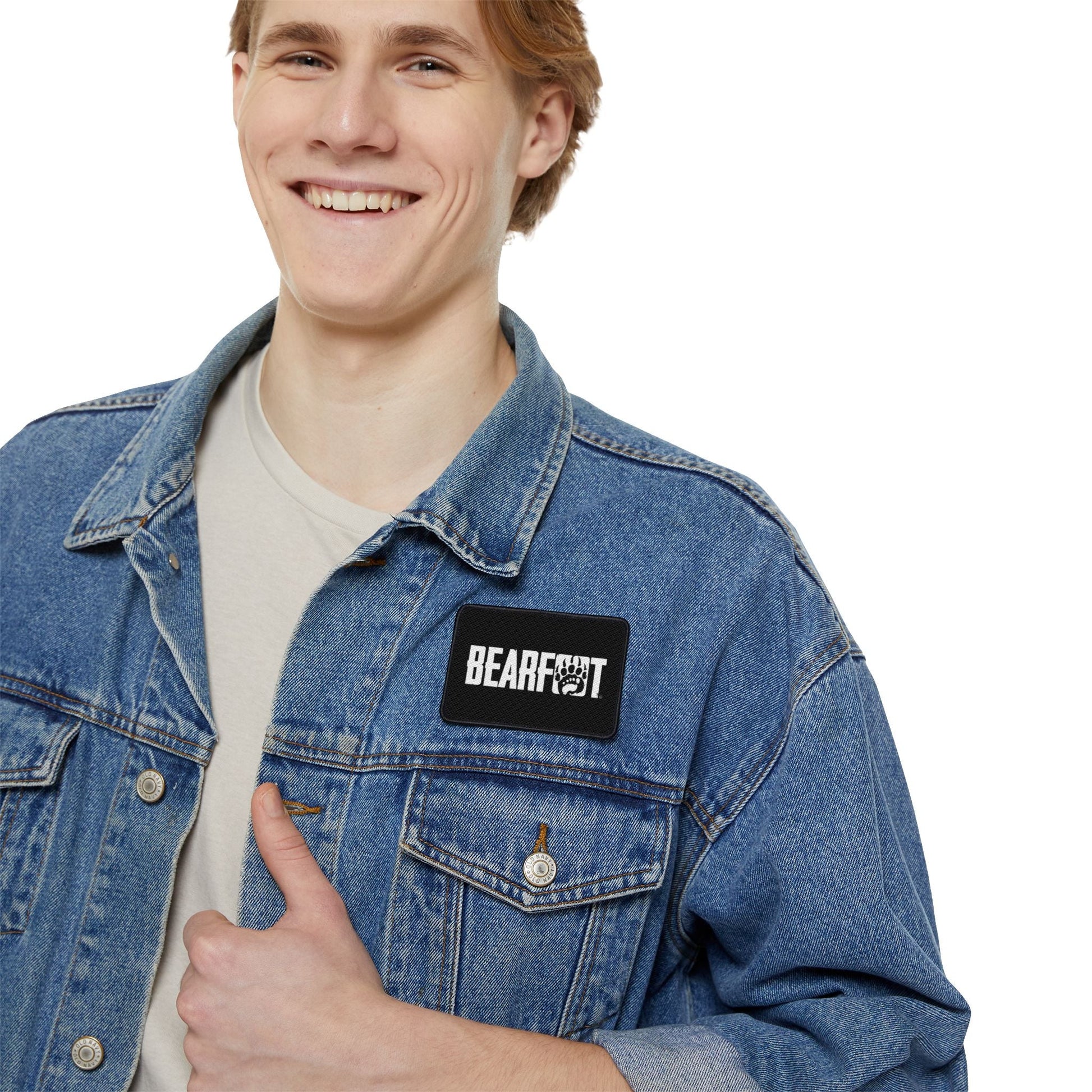 Bearfoot - Iron - On Patches - barefoot Accessories
