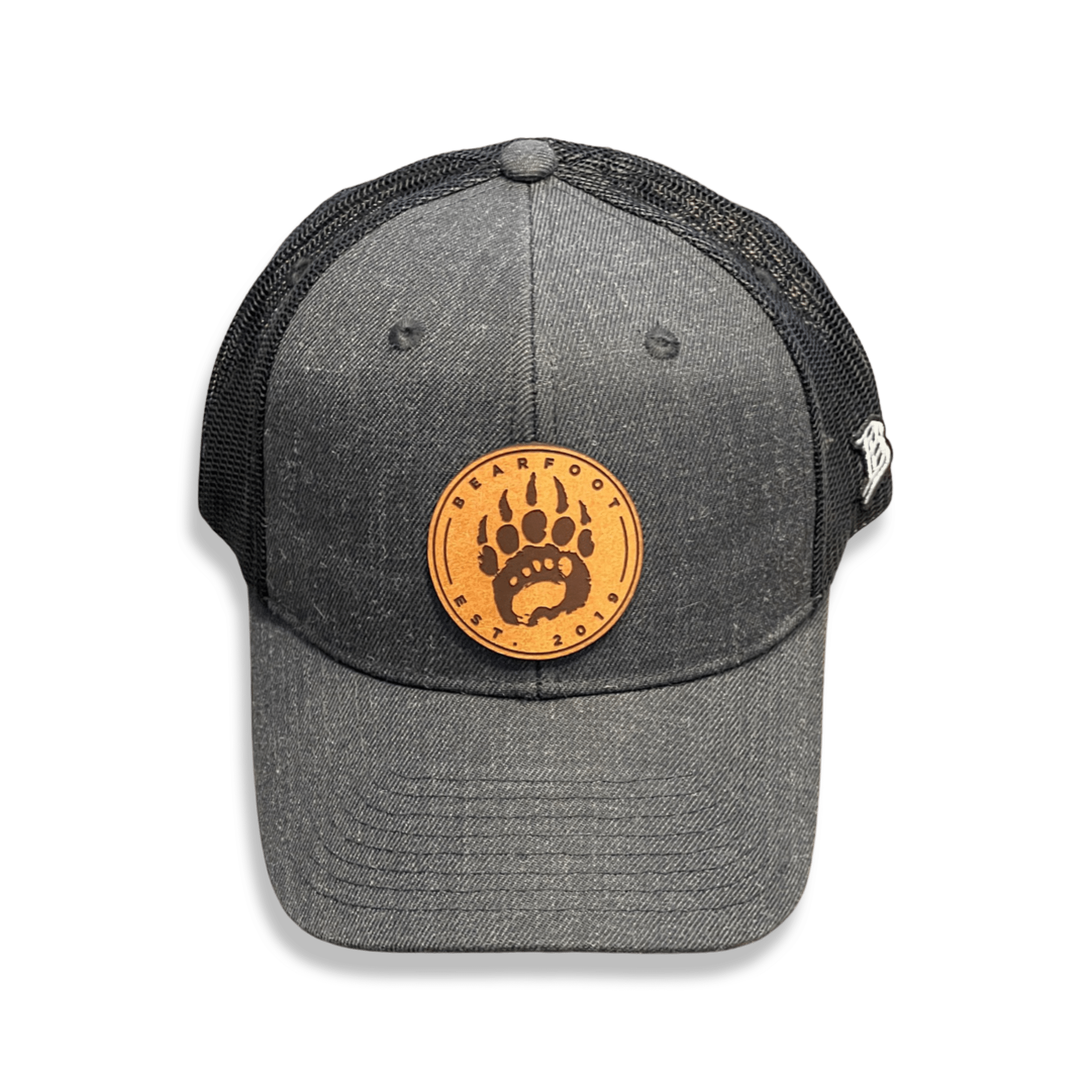 Bearfoot - Leather Patch Trucker Hat - Merchandise - Bearfoot