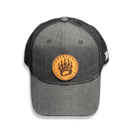 Bearfoot - Leather Patch Trucker Hat - Merchandise - Bearfoot