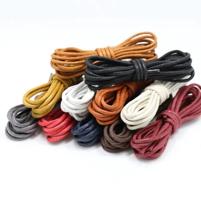 Bearfoot - Waxed Cotton Shoelaces - Round - 