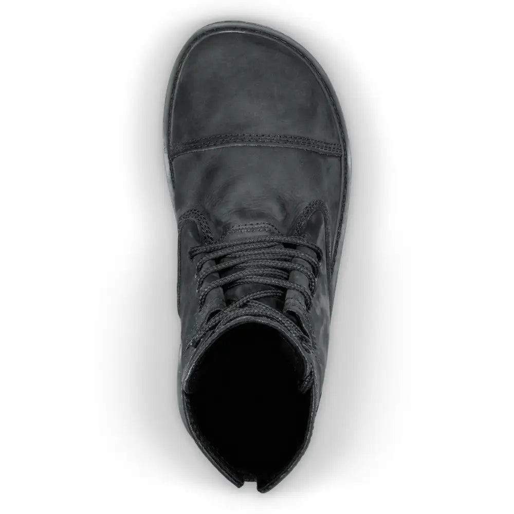 Rugged leather barefoot Bruin Black Bear hiking boot