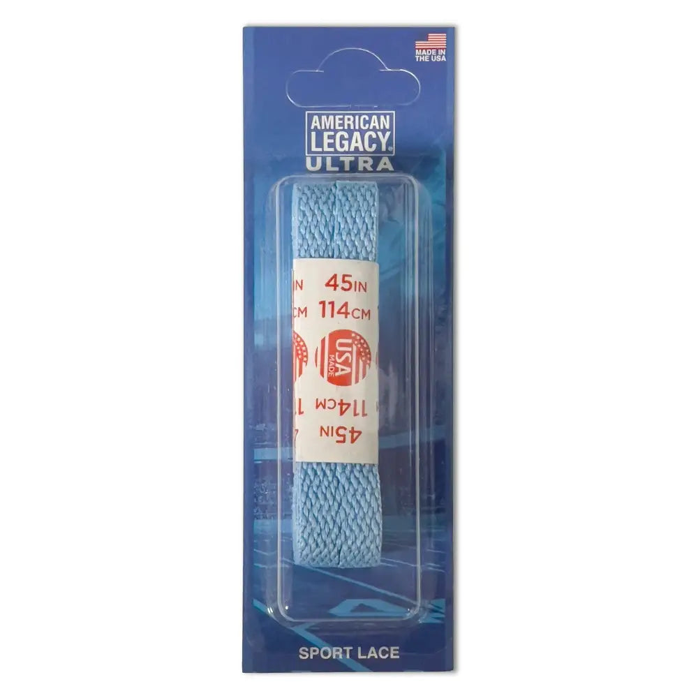 Light blue 45-inch classic cotton colored nylon shoelaces