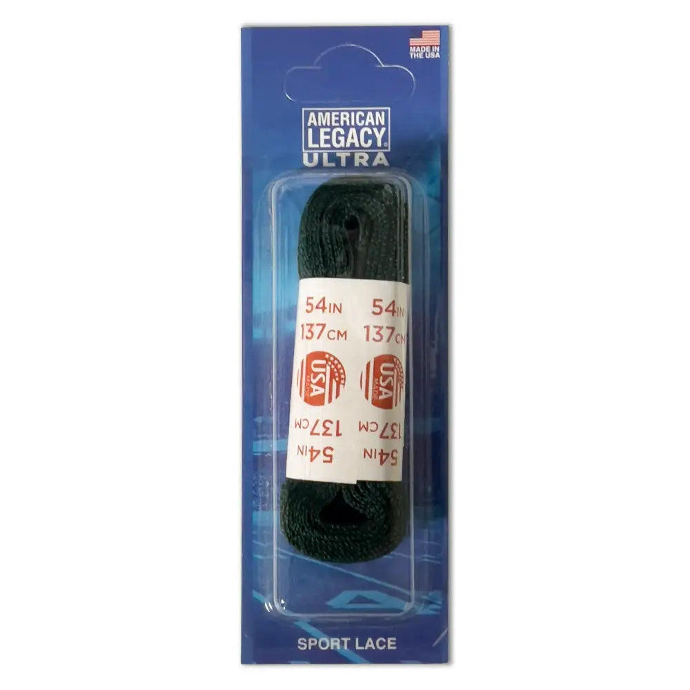 Dark green 54-inch classic cotton colored nylon shoelaces