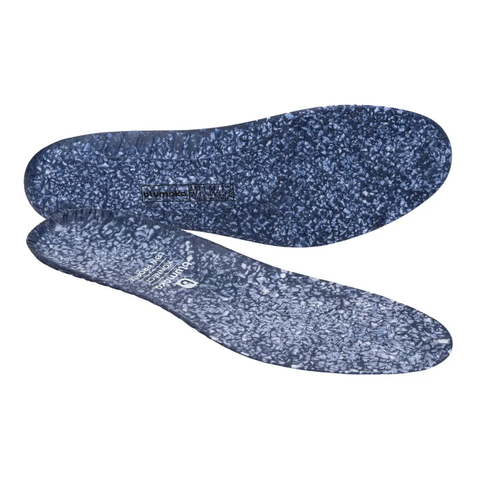 Konnect Low-Profile Insoles: blue speckled cushioned insole