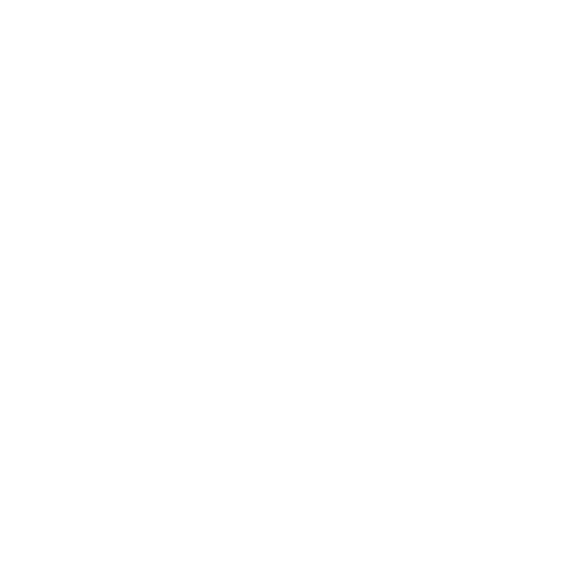 A pixelated white character with a blocky, stylized design.