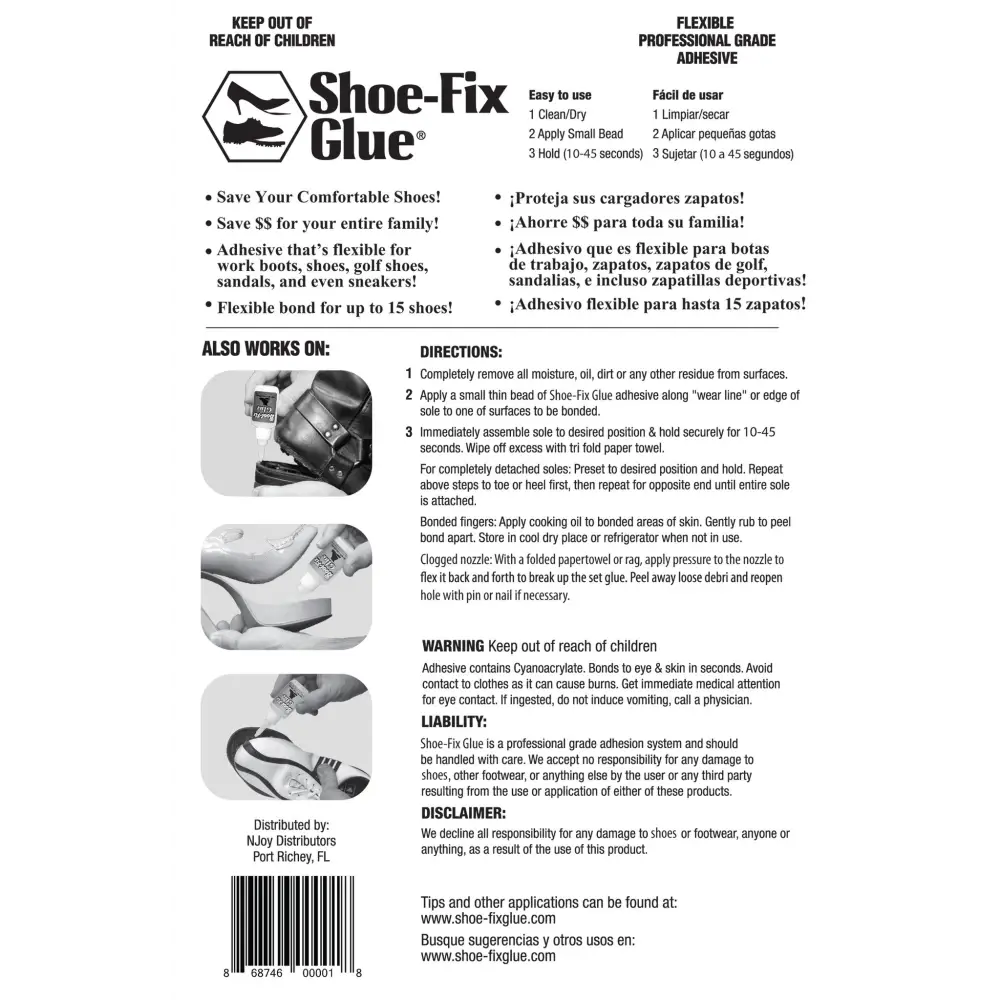 Shoe-Fix Glue: premium shoe-fix glue, flexible professional-grade adhesive