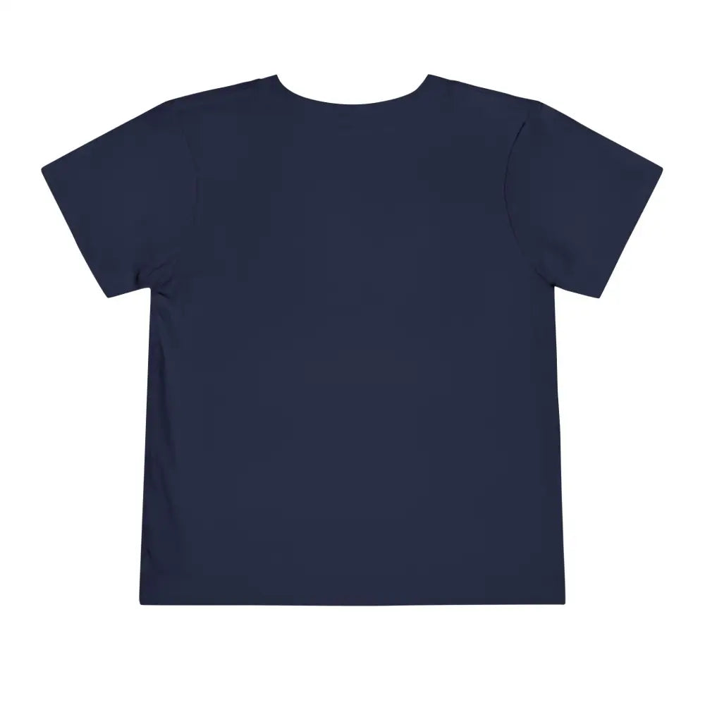 Navy blue relaxed fit toddler tee in airlume combed ring-spun cotton