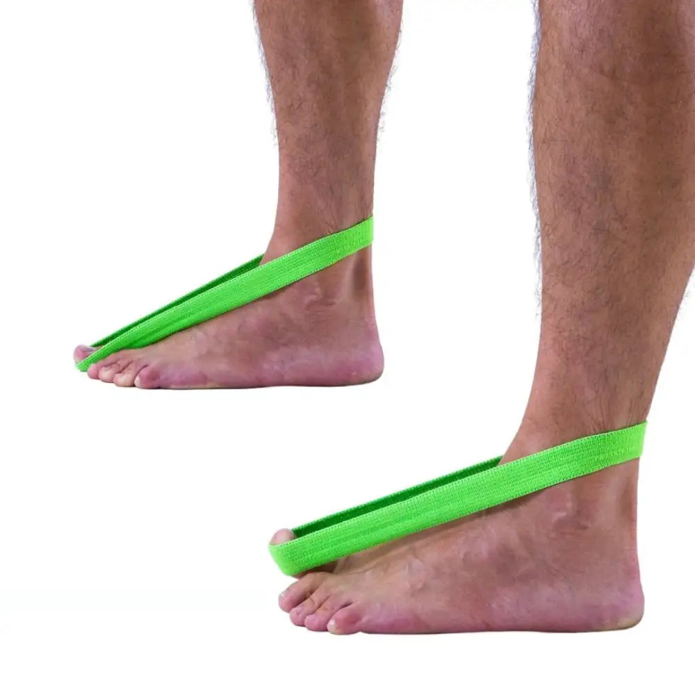 Green Toe Bands: Elastic Foot Straps for Plantar Fasciitis Relief