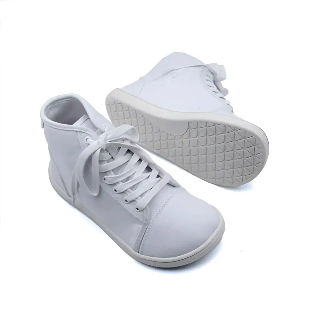 Ursus CHTG2 Arctic White high-top sneaker with quilted design