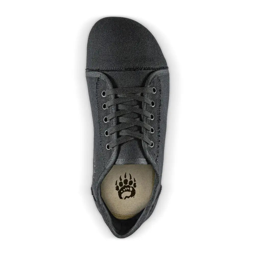 Ursus CLTG1 black low-top barefoot shoe with bear paw sole for strength training