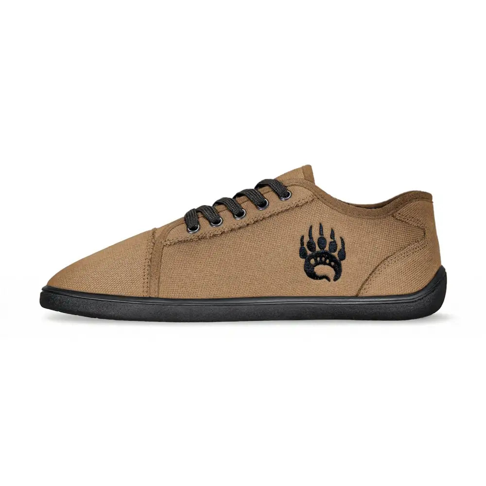 Ursus CLTG2 brown bear paw print canvas sneaker for strength training