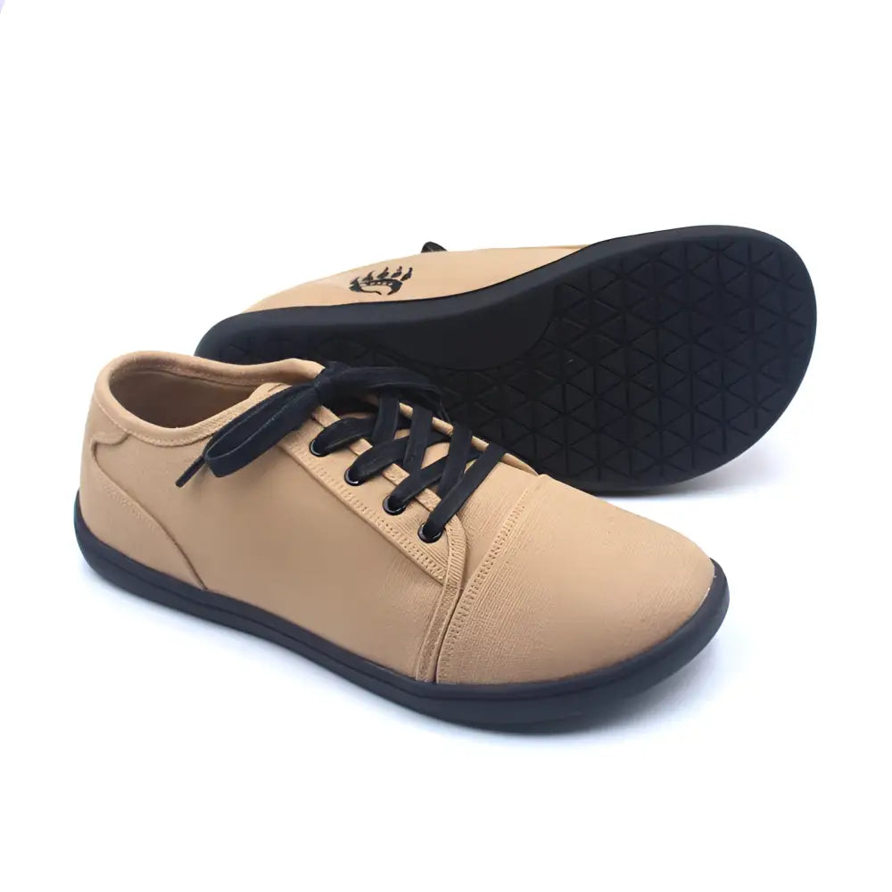 Ursus CLTG2 Terra tan canvas barefoot sneakers for strength training