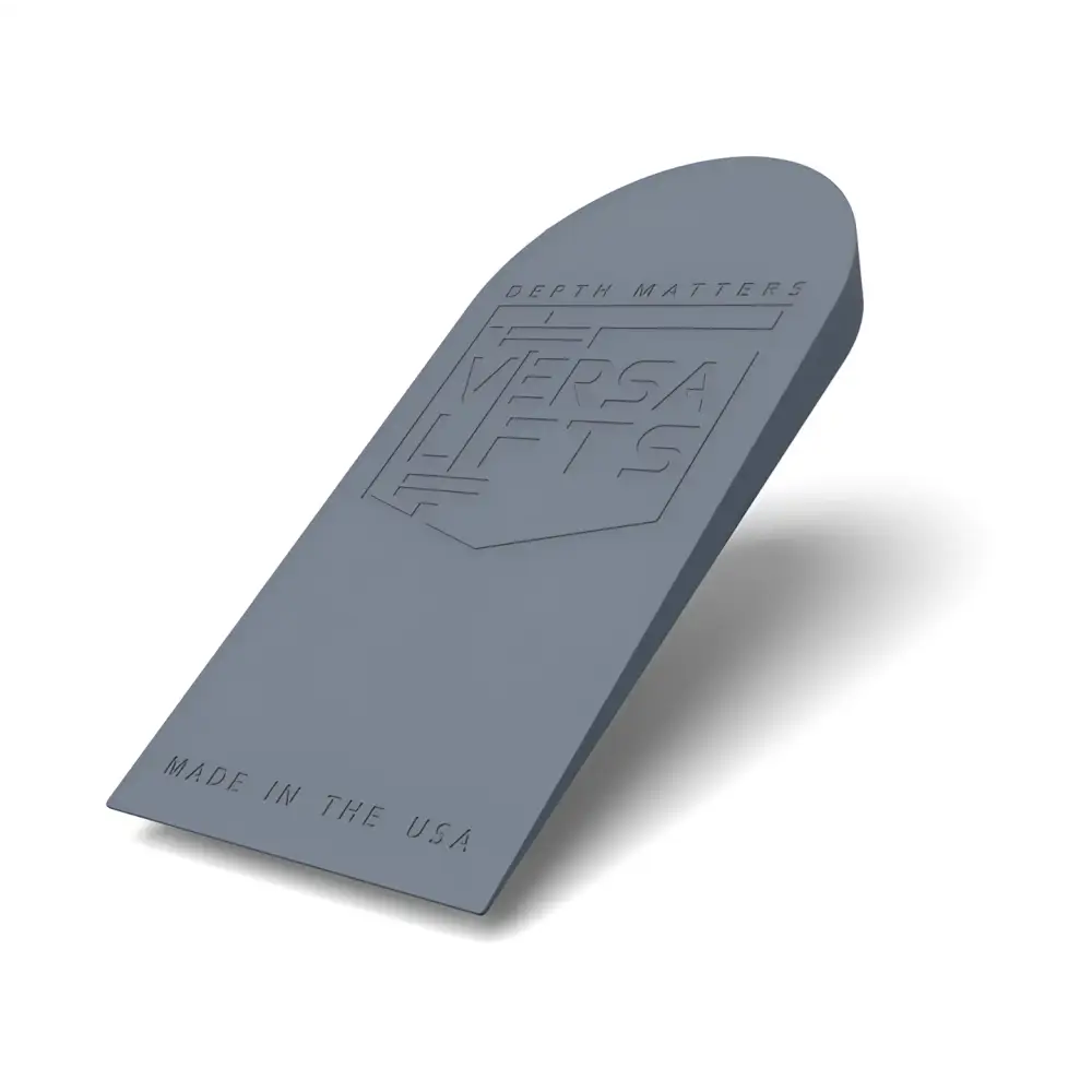 VersaLifts V2 - Strength™ gray wedge ramp for limited ankle mobility